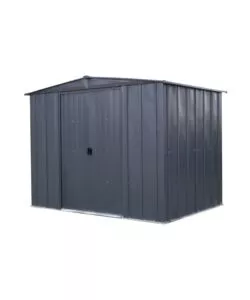 CASETTA DA GIARDINO HABRITA "SPACEMAKER APEX" IN ACCIAIO ZINCATO ANTRACITE 253X181X190 CM